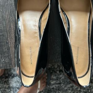 Patent leather pumps. Never worn.